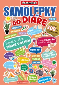 Samolepkový sešit - Samolepky do diáře